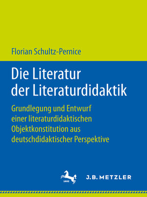 cover image of Die Literatur der Literaturdidaktik
